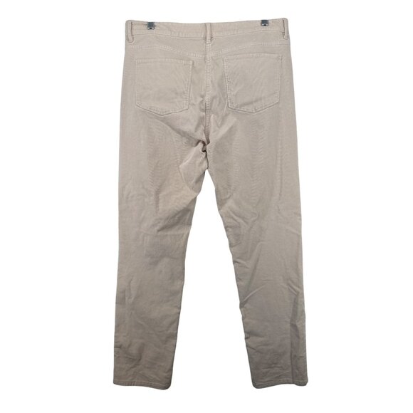 J.Jill Corduroy Women Pant Sz 10 White Slim Fit Stretch Comfy Casual Modern City - Picture 2 of 11